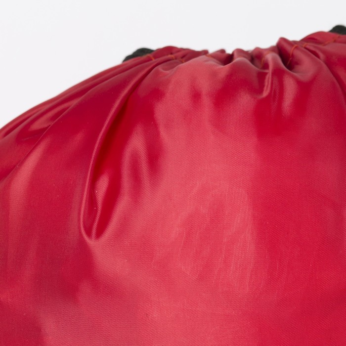 Мешок для обуви на стяжке шнурком, цвет красный