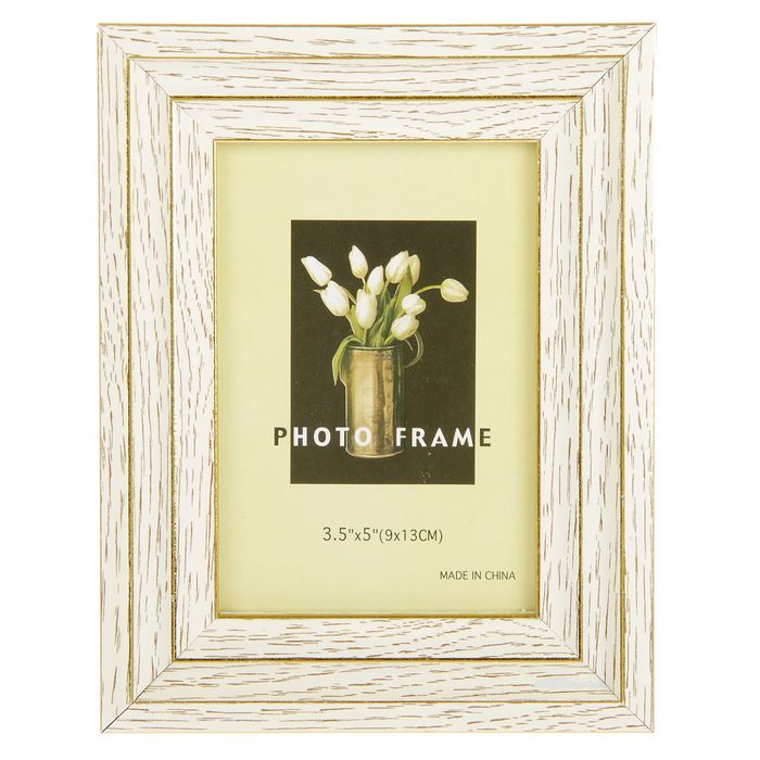 Фоторамка пластик 9х13 см "Беленый дуб"