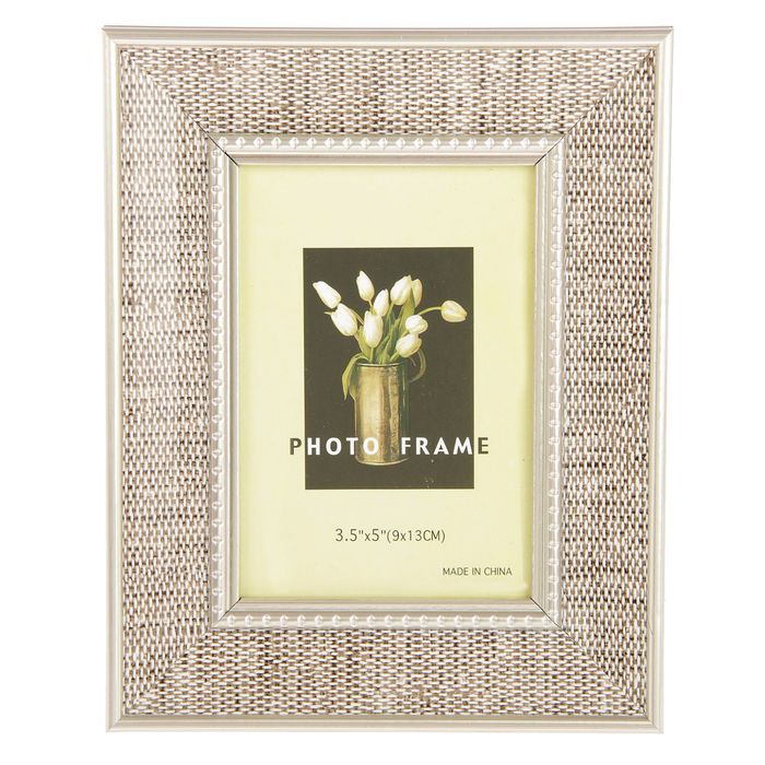 Фоторамка пластик 9х13 см "Вязаная"