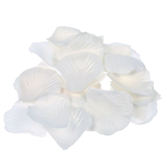 Лепестки роз с кульком, бежевые