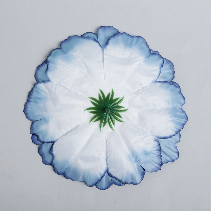 Цветы искусственные для декора, цвет голубой