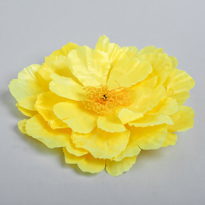 Цветы искусственные для декора, цвет желтый