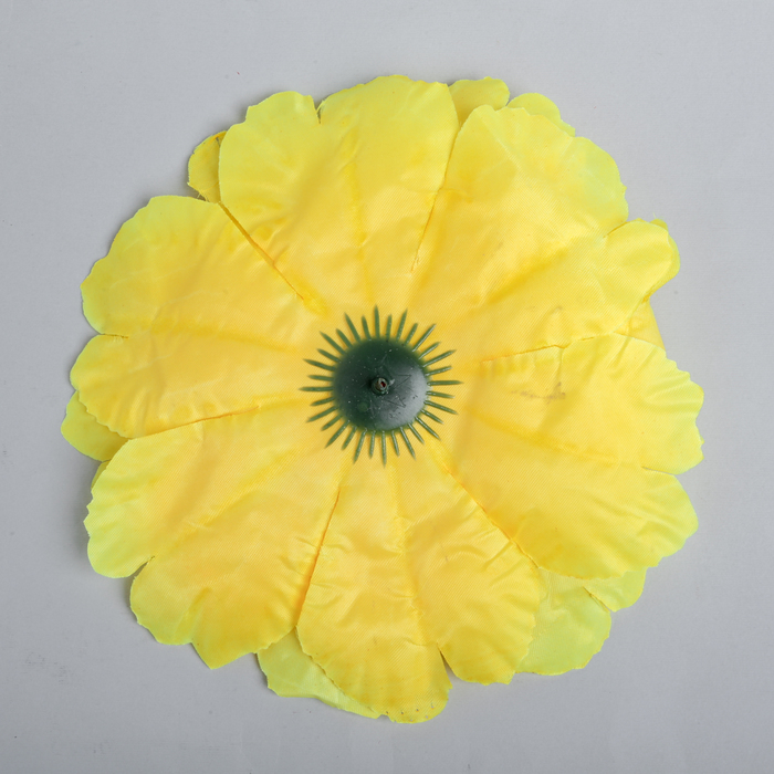 Цветы искусственные для декора, цвет желтый