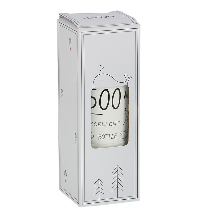 Бутылка 550 мл "Больше воды", цвета МИКС