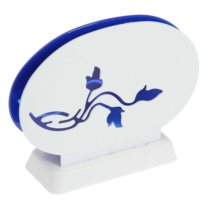 Салфетница Viola, цвет синий полупрозрачный