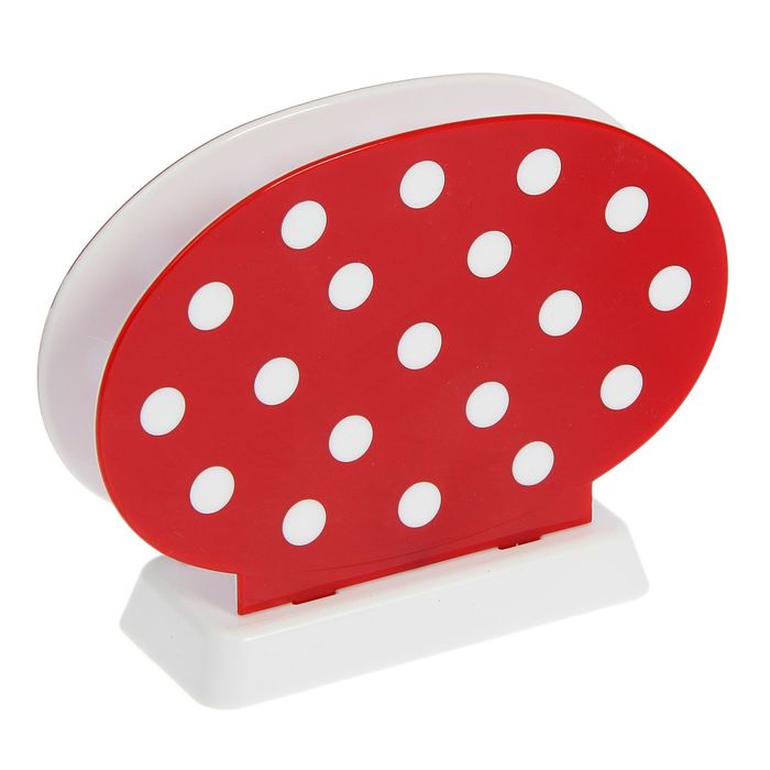 Салфетница Marusya красный полупрозрачный