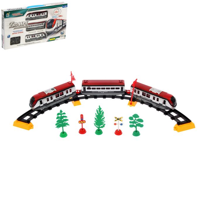 Железная дорога "Метрополитен", со световыми эффектами, протяжённость пути 3,08 м