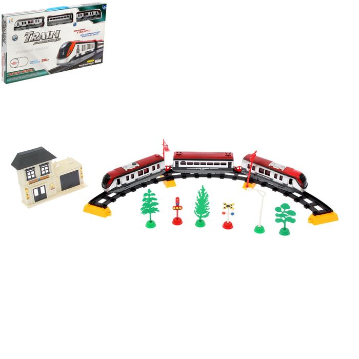 Железная дорога "Метрополитен", со световыми эффектами, протяжённость пути 3,96 м