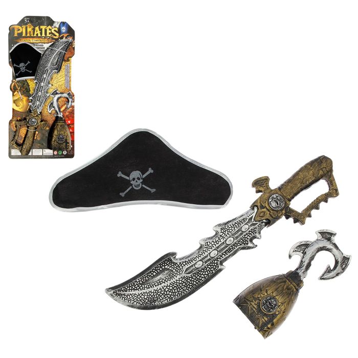 Набор пирата "Капитан", 3 предмета