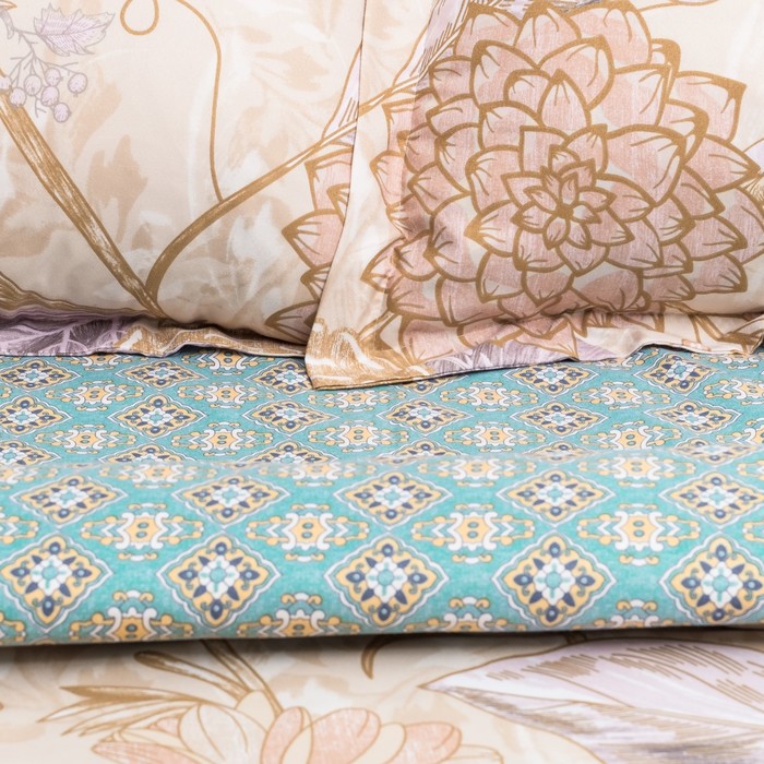 Постельное бельё "Этель" 2 сп. Райский сад, размер 180х210 см, 220х240 см, 50х70 ± 3 см - 2 шт.