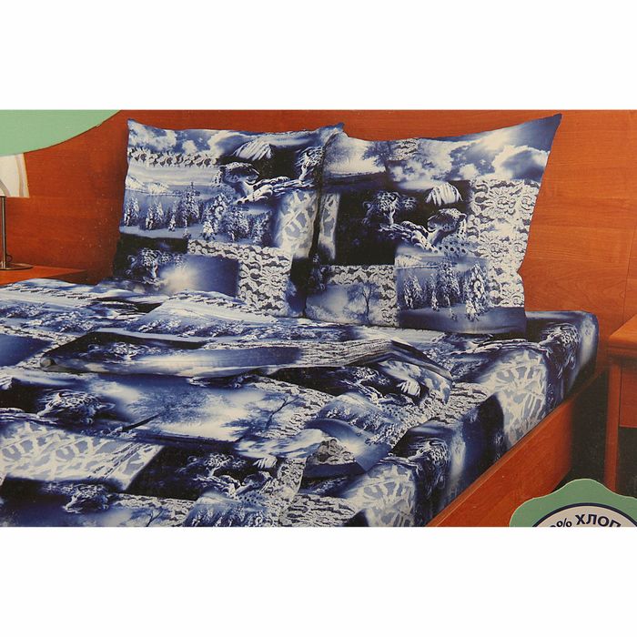 Постельное бельё 2 сп. ФЕЯ 2339 , размер 175х210 см, 175х210 см, 70х70 см-2 шт.