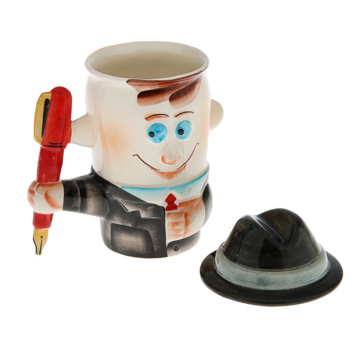 Кружка подарочная "Паркер с Шляпой" 0,6 л, в коробке