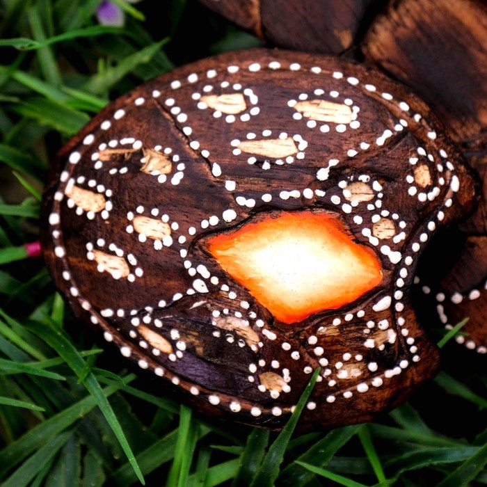 Деревянная фигурка "Черепаха" 10 см