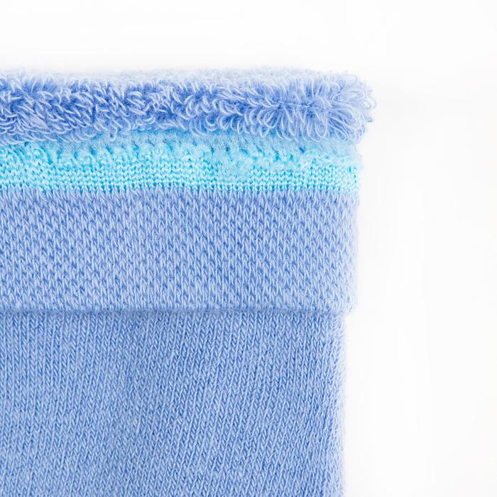 Колготки детские плюшевые С207(Л) цвет голубой, рост 92-98