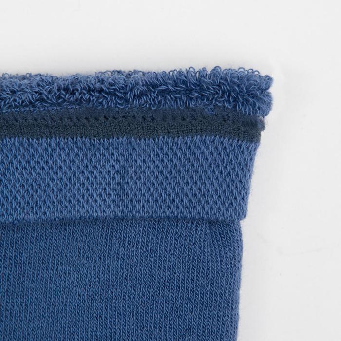 Колготки детские плюшевые С661(Л) цвет деним, рост 116-122