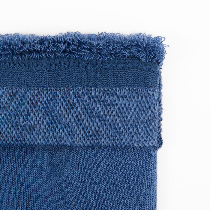 Легинсы детские плюшевые С504(Л) цвет деним, рост 122-128