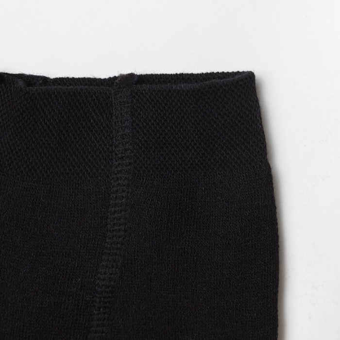 Легинсы детские плюшевые С504(Л) цвет чёрный, рост 98-104