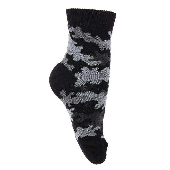 Носки детские С444 цвет черный, р-р 16-18