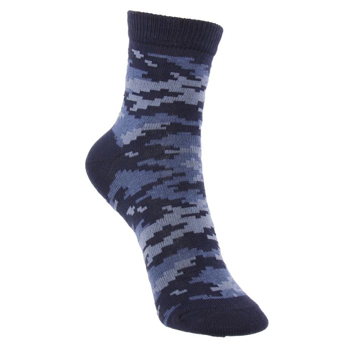 Носки детские, цвет тёмно-синий, размер 18-20