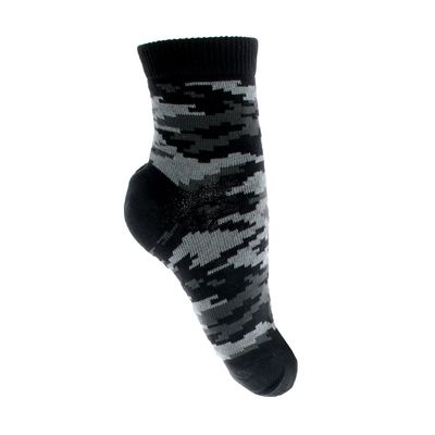 Носки детские, цвет чёрный, размер 18-20