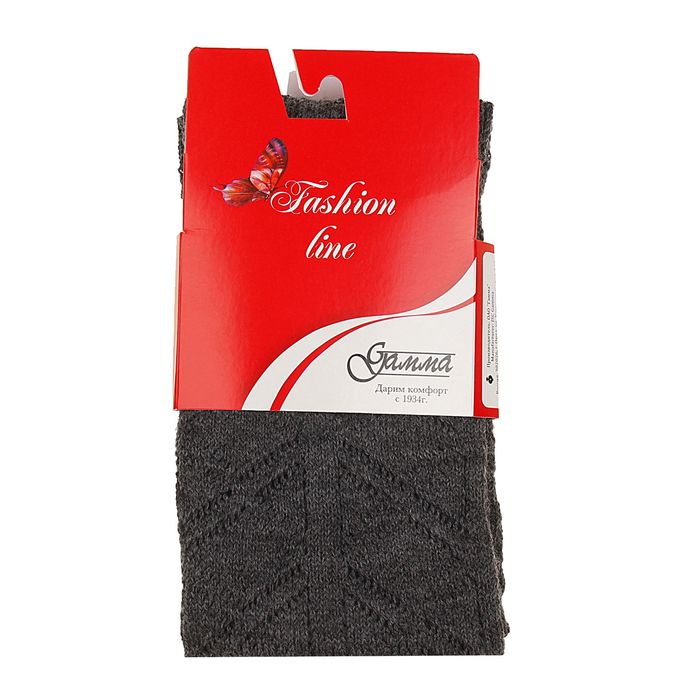 Гетры женские С569(И) цвет темно-серый, р-р универсальный