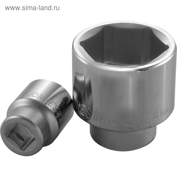 

Головка торцевая Jonnesway S04Н8158, шестигранная, 1", 58 мм