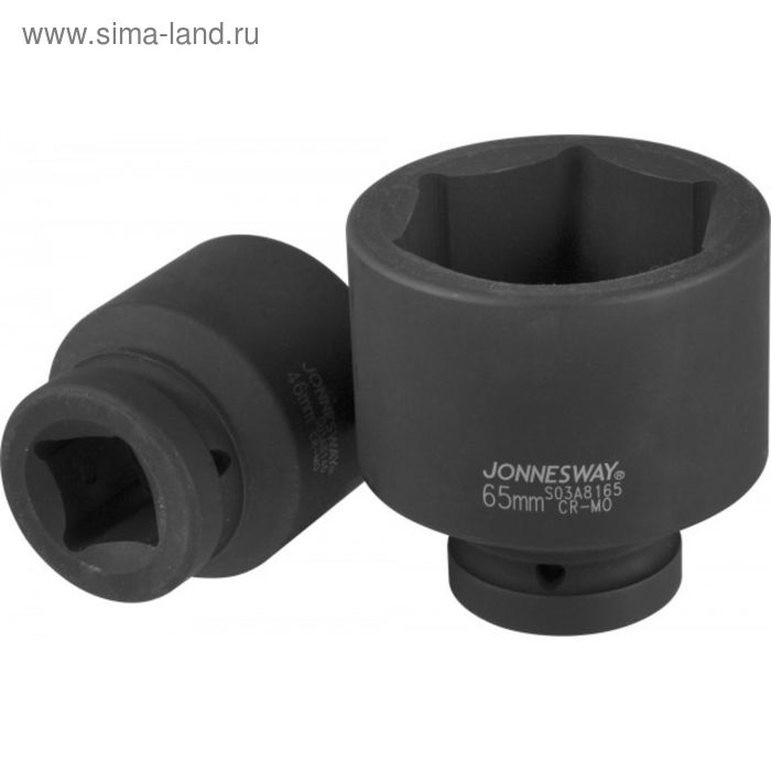 

Головка торцевая Jonnesway S03АD8175, шестигранная, 1", 75 мм