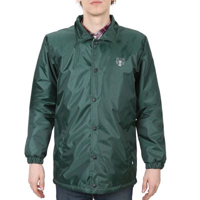 dark green coach jacket