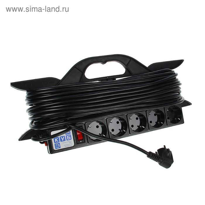 Сетевой фильтр Power Cube 5 розеток 30 м 16 А 3500 Вт 1990₽
