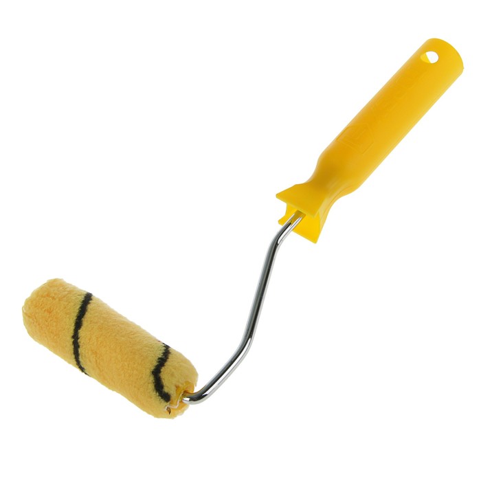 Мини-валик TOPEX, полиакрил, 100 мм, D=15 мм, для водоэм-ных красок, черная нить