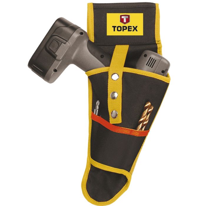 Кобура TOPEX, для дрели, 4 гнезда для сверл