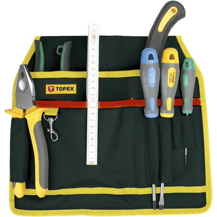 Карман TOPEX, для инструмента, 8 гнезд