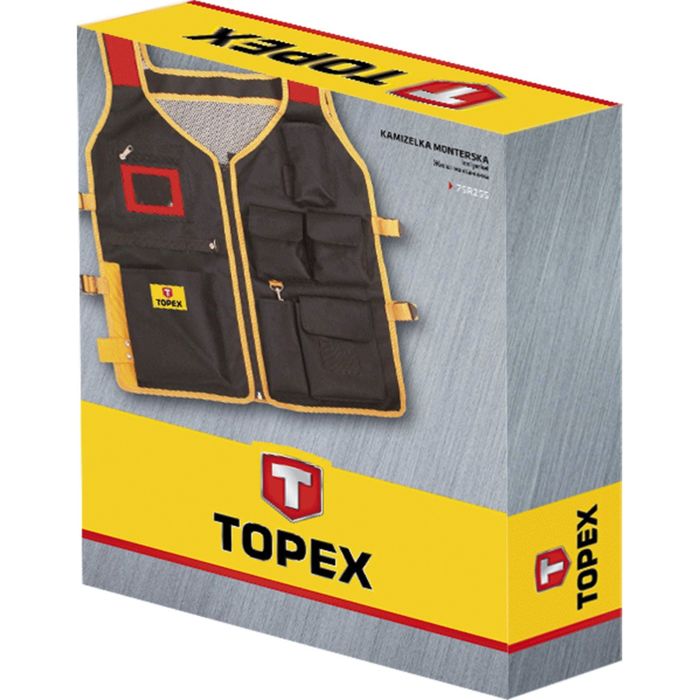 Жилет монтажника TOPEX