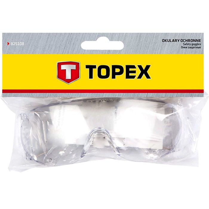 Очки защитные TOPEX, прозрачные