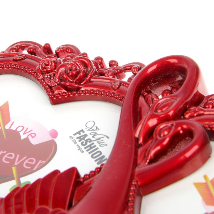 Фоторамка на 2 фото "Лебеди - Love"