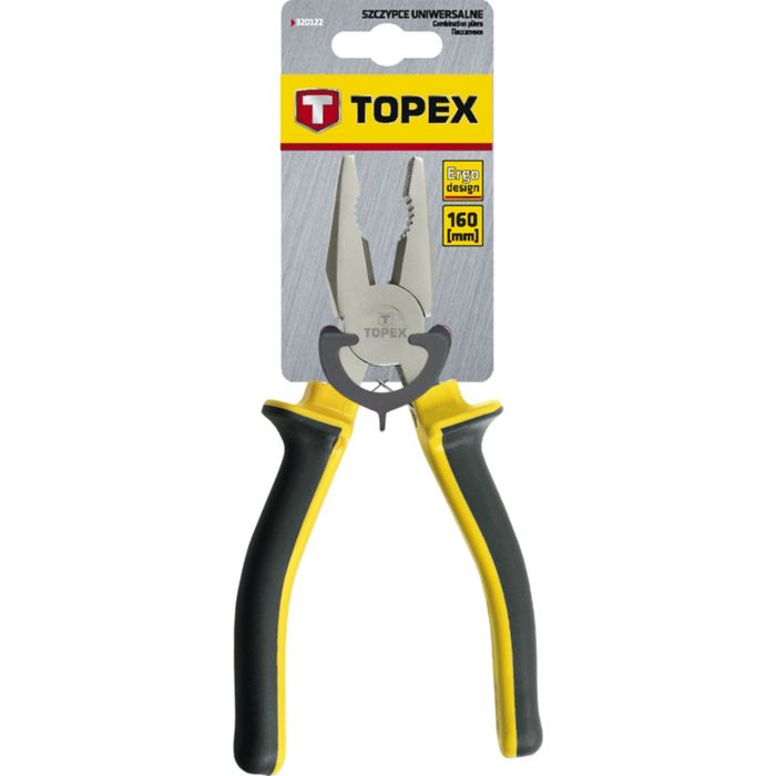 Плоскогубцы комбинированные TOPEX, 180 мм