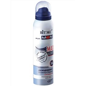 

Дезодорант-антиперспирант Bitэкс for men max sport 24 часа, 150 мл