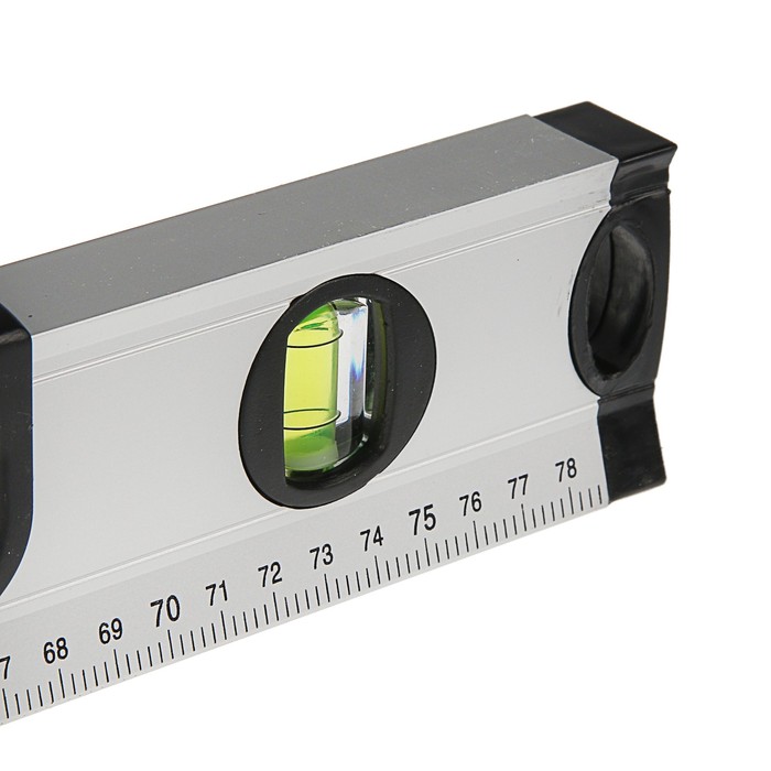 Уровень TOPEX, 80 см, алюминиевый, 5 глазков 0, 1.5, 3.5, 45, 90°, ручка, для труб