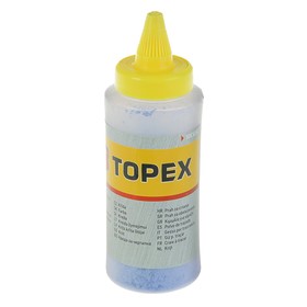

Порошок красящий TOPEX для малярных шнуров, 115 г, синий
