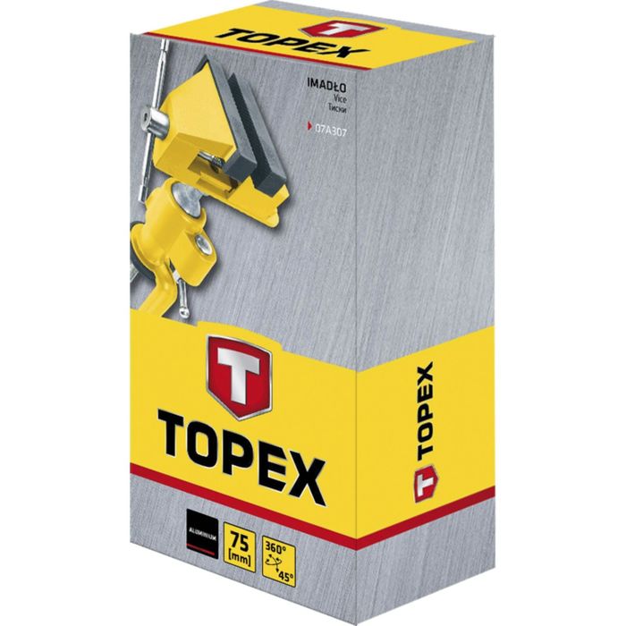 Тиски TOPEX, 75 мм