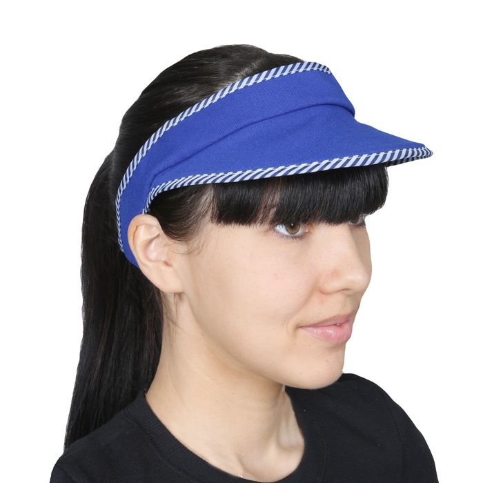 Кепи-козырёк, цвет синий