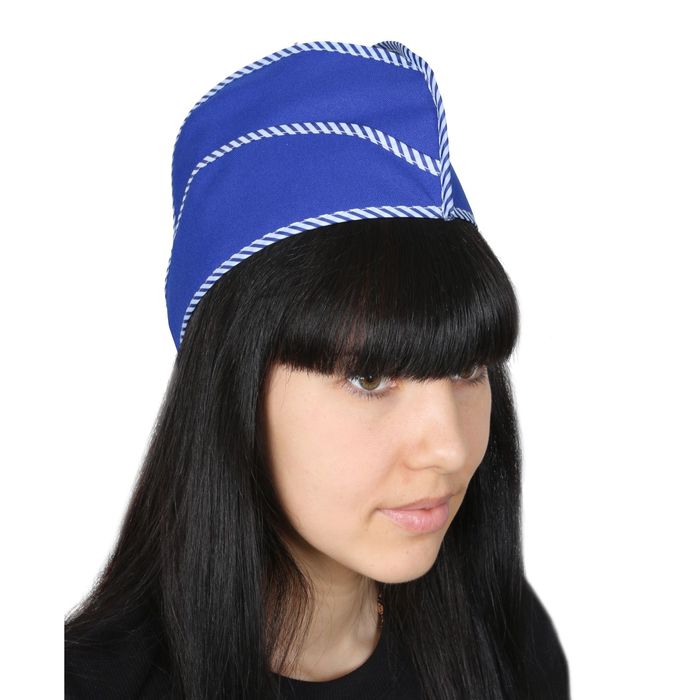 Пилотка, цвет синий