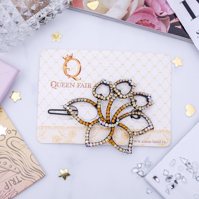 Зажим для волос "Аланж" тюльпаны