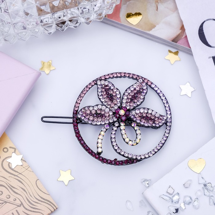 Зажим для волос "Аланж" цветок