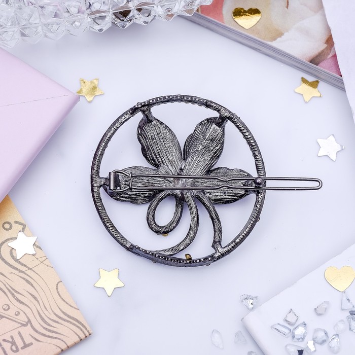 Зажим для волос "Аланж" цветок