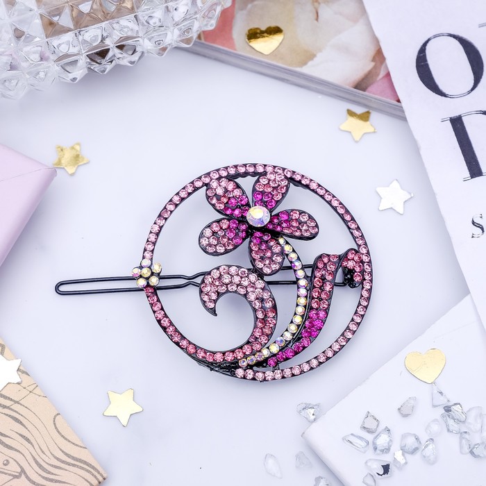 Зажим для волос "Аланж" ромашка