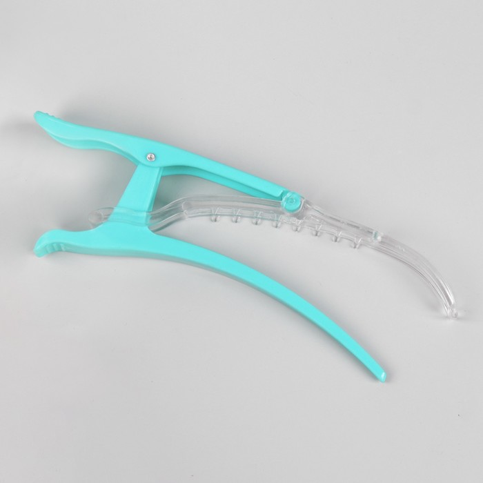 Зажим для волос пластиковый, 14(±1)см, цвета МИКС