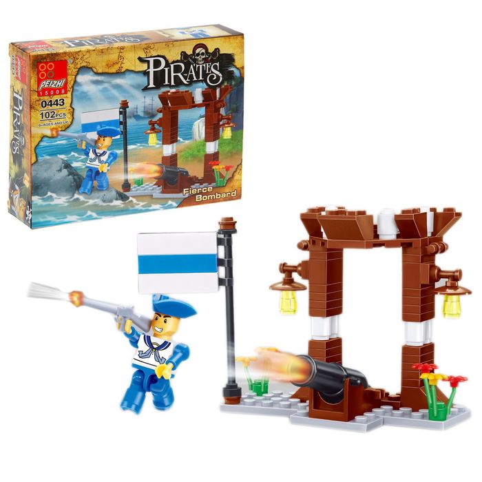 Конструктор «Мини-крепость», 102 детали