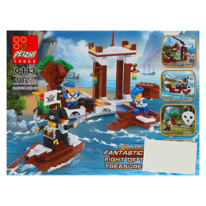 Конструктор «Мини-крепость», 102 детали