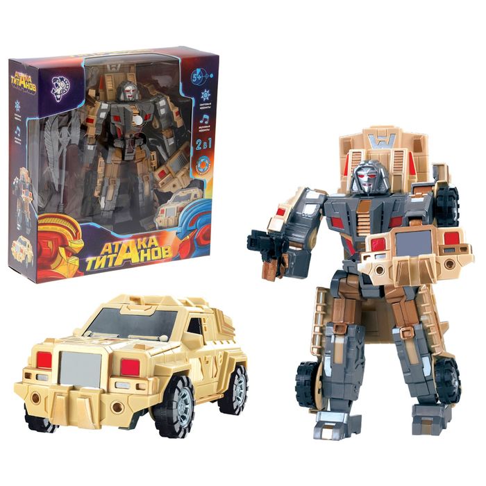 Робот-трансформер «Рыцарь», цвета МИКС